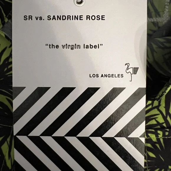 Sandrine Rose x Free People Hawaiian Pearl Snap Palm Cali Havana Shirt. Size S I - Picture 6 of 6